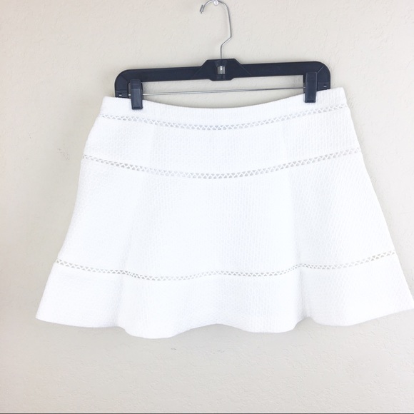 Banana Republic White Skater Skirt - Picture 1 of 5